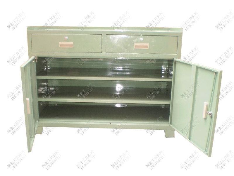 澗西雙屜雙門雙層工具柜