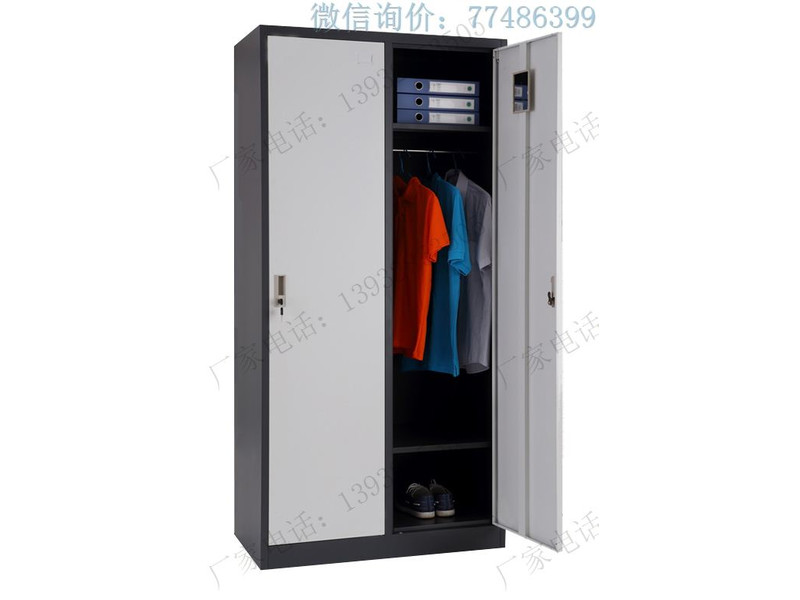 粉色三門更衣儲(chǔ)物柜