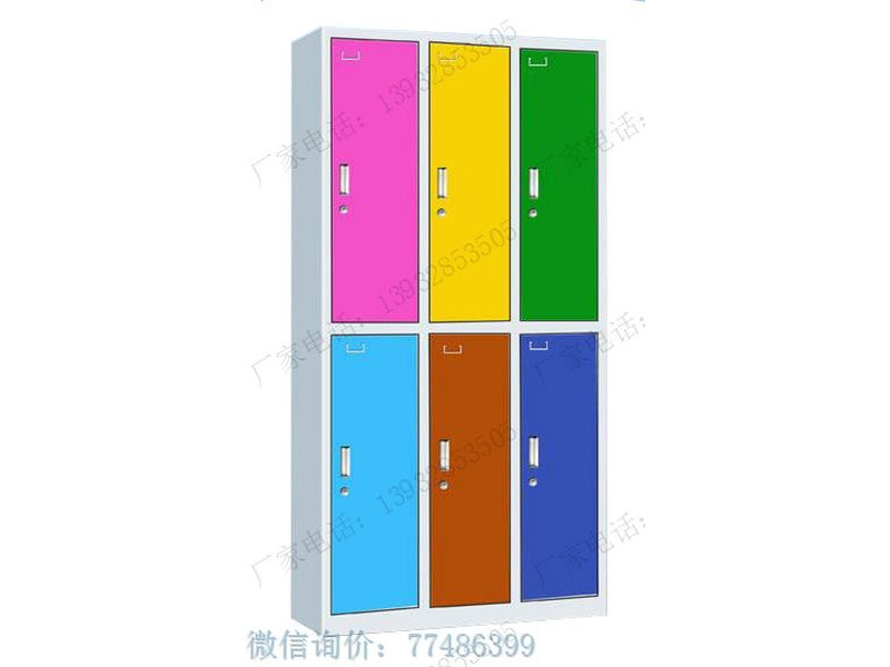 大連彩色六門更衣存物柜