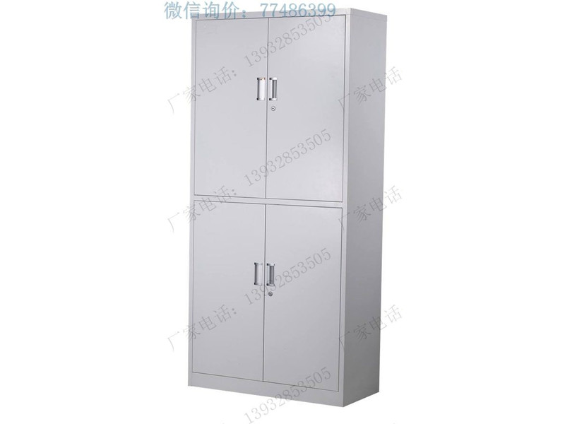 濮陽雙層四門鐵工服樣品柜