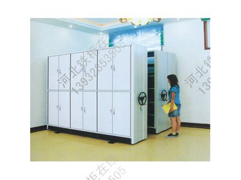 巴音郭楞州檔案室手搖密集柜